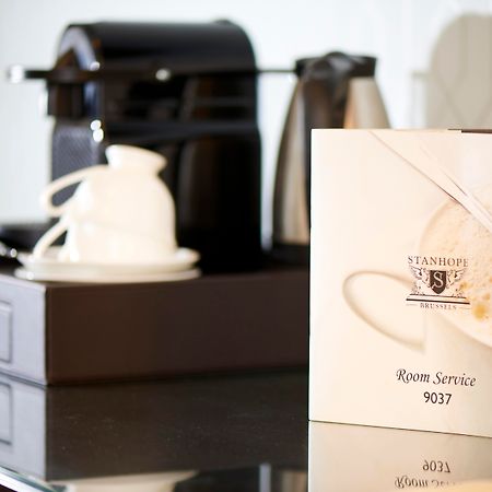 Stanhope Hotel By Thon Hotels Брюссель Экстерьер фото Room service menu