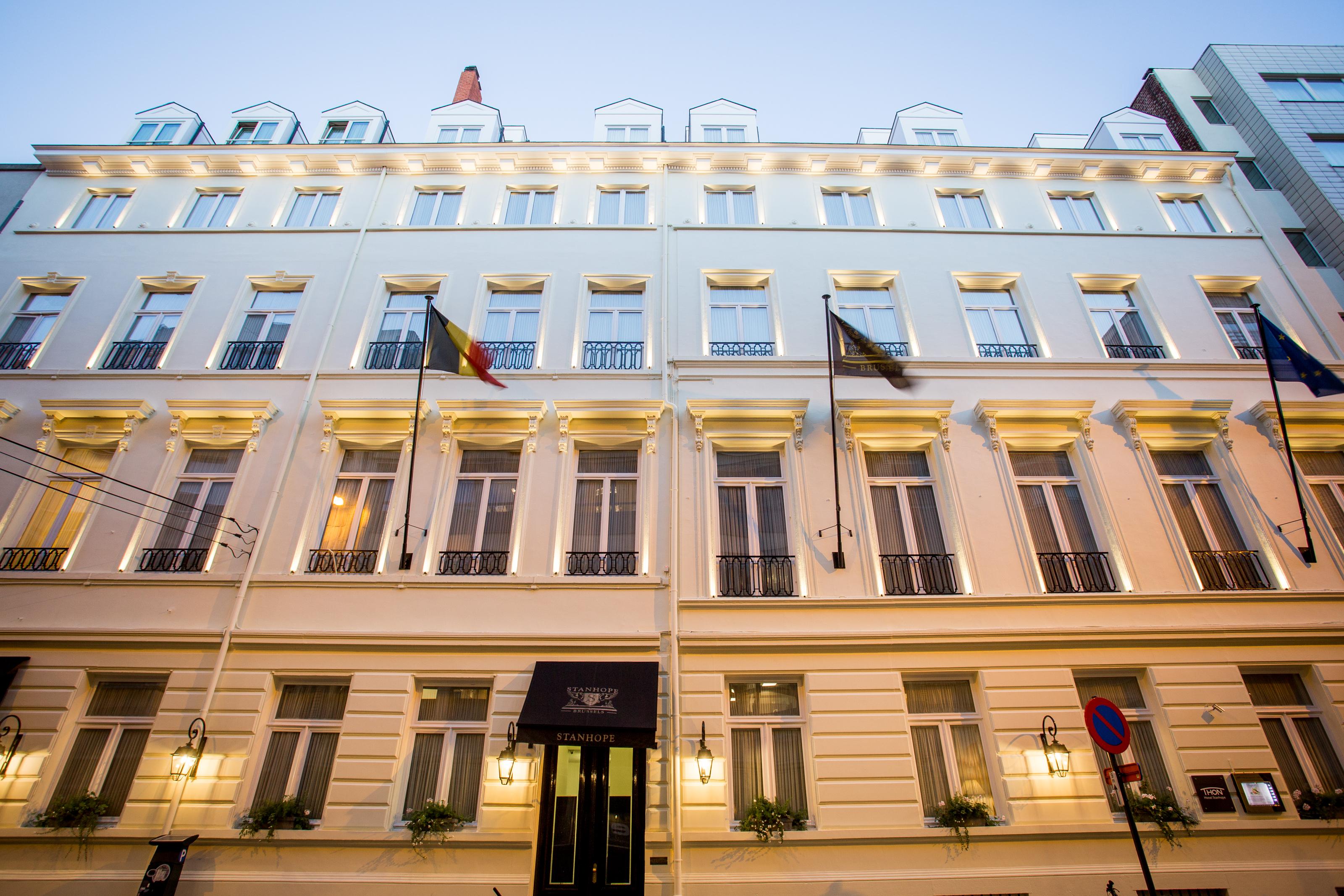 Stanhope Hotel By Thon Hotels Брюссель Экстерьер фото