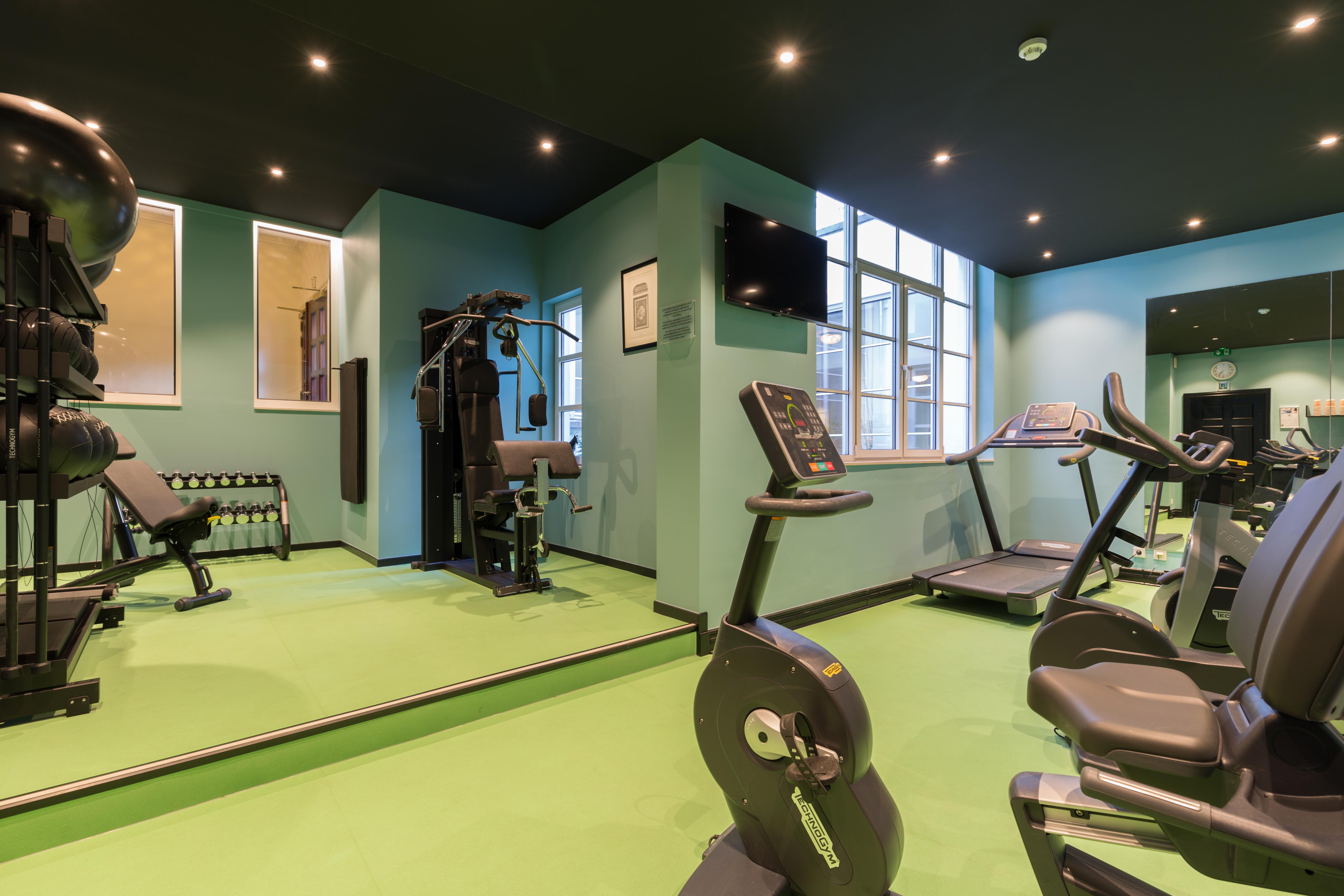 Stanhope Hotel By Thon Hotels Брюссель Экстерьер фото The gym at the hotel